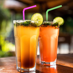 Colorful Flexible Drinking Straws