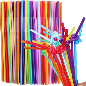 Colorful Flexible Drinking Straws
