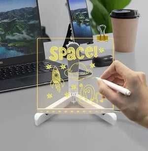 DIY Acrylic Luminescent Lamp