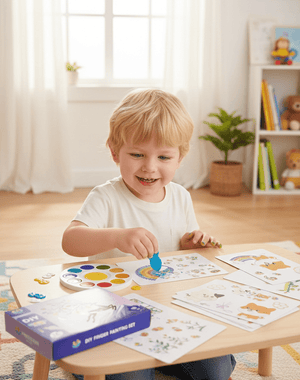 DIY Finger Painting Art Kit – Animal Edition