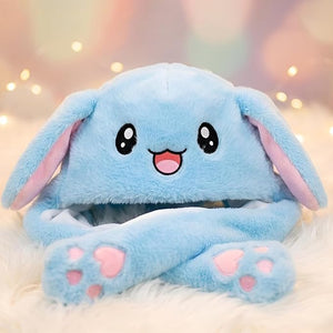 GlowBunny LED Plush Hat
