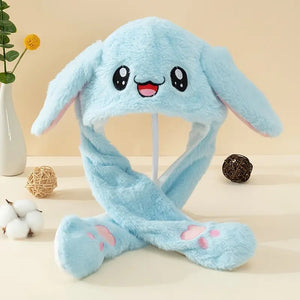 GlowBunny LED Plush Hat