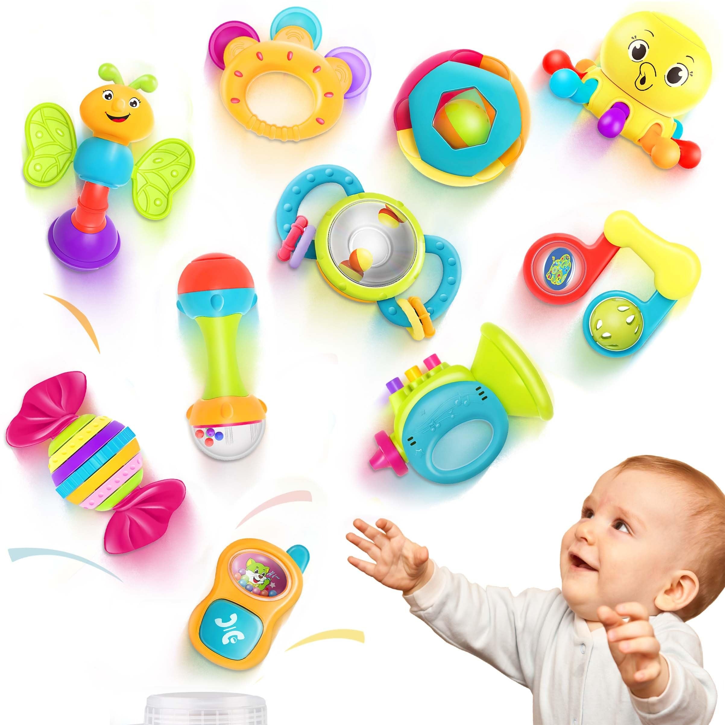 Baby Rattles Toy Set