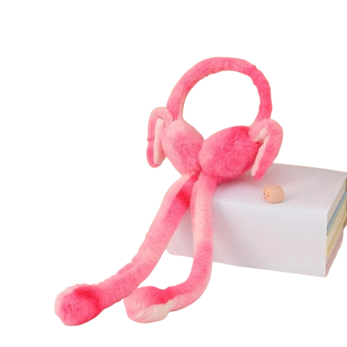 Plush Bunny Ear Headband