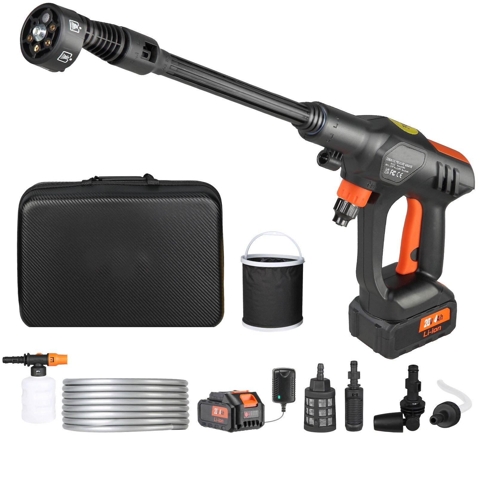 Car Pressure Washer (With Battery)